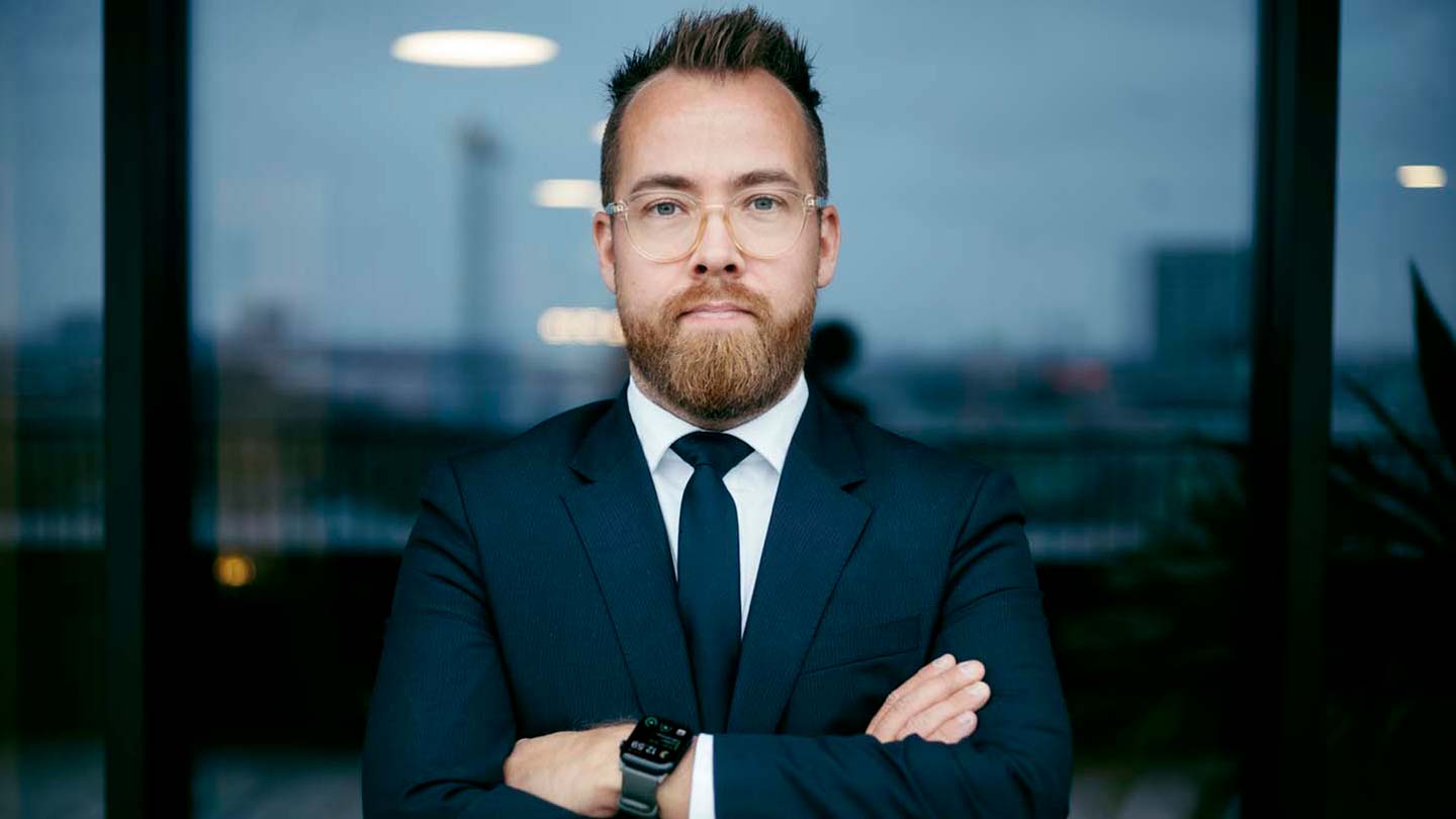 Andreas Tolmark, der arbejder i Danske Banks Corporate Advisory