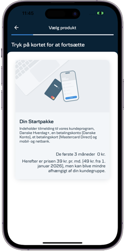 Bliv kunde startpakke